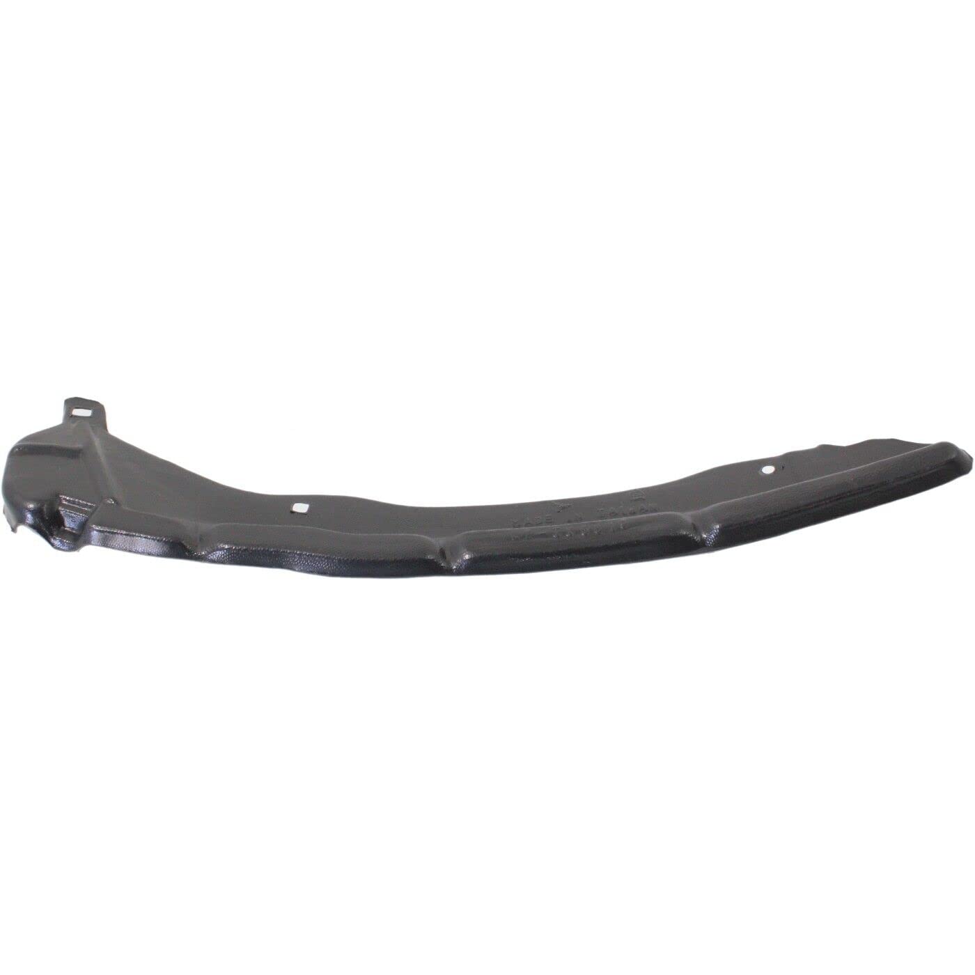 DAT AUTO PARTS Rear Left Driver Side Bumper Cover Seal Trim Bracket Retainer Molding Replacement For 2003 - 2008 Toyota Corolla Sedan Black Smooth ...