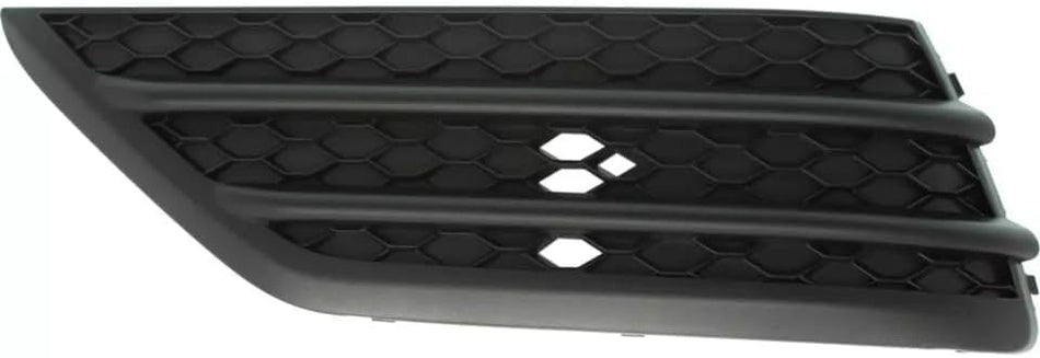 DAT AUTO PARTS Front Left Driver & Right Passenger Set Of 2 Bumper Cover Grille Molding Insert Pair Replacement For 2016 2017 2018 Honda Pilot Blac...