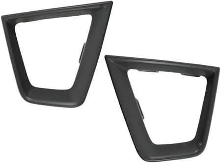 Front Driver and Passenger Side Fog Light Bumper Cover Bezel Trim Set of 2 Replacement For 2019-2023 Jeep Renegade Except Upland and Trailhawk Mode...