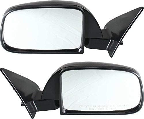 Front Driver and Passenger Side Fits 1989-1995 Toyota Pickup Manual Door Mirror Fits 1989-1995 Toyota Pickup Front Left TO1320112