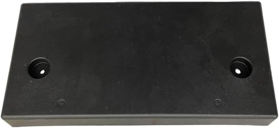 DAT AUTO PARTS Front License Plate Bracket Frame Cover Tag Holder Replacement for 2022 2023 2024 Hyundai Santa Cruz Black Textured Plastic HY106813...