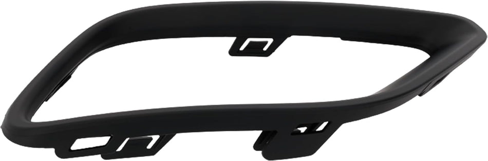 DAT AUTO PARTS Front Right Passenger Side Fog Light Cover Trim Bezel InsertReplacement For 2019-2023 Jeep Cherokee Except TrailHawk Black Paintable...
