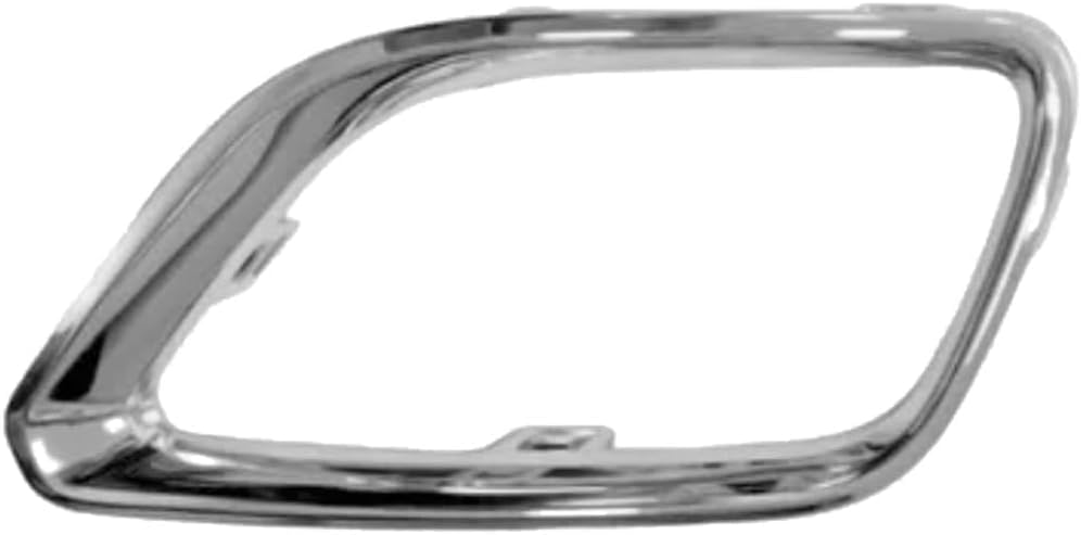 Front Right Passenger Side Fog Light Insert Bezel Trim Bumper Cover Grille Molding Replacement For 2019 2020 2021-2023 Jeep Cherokee Except Trailha...