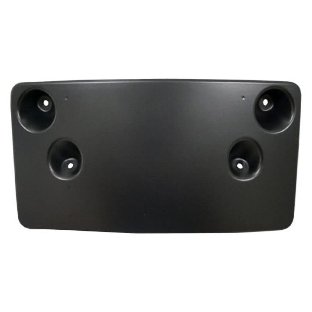 DAT AUTO PARTS Front License Plate Bracket Frame Cover Tag Holder Replacement for 2018 - 2019 Mercedes-Benz GLC63 AMG SUV/Coupe Black Smooth Plasti...