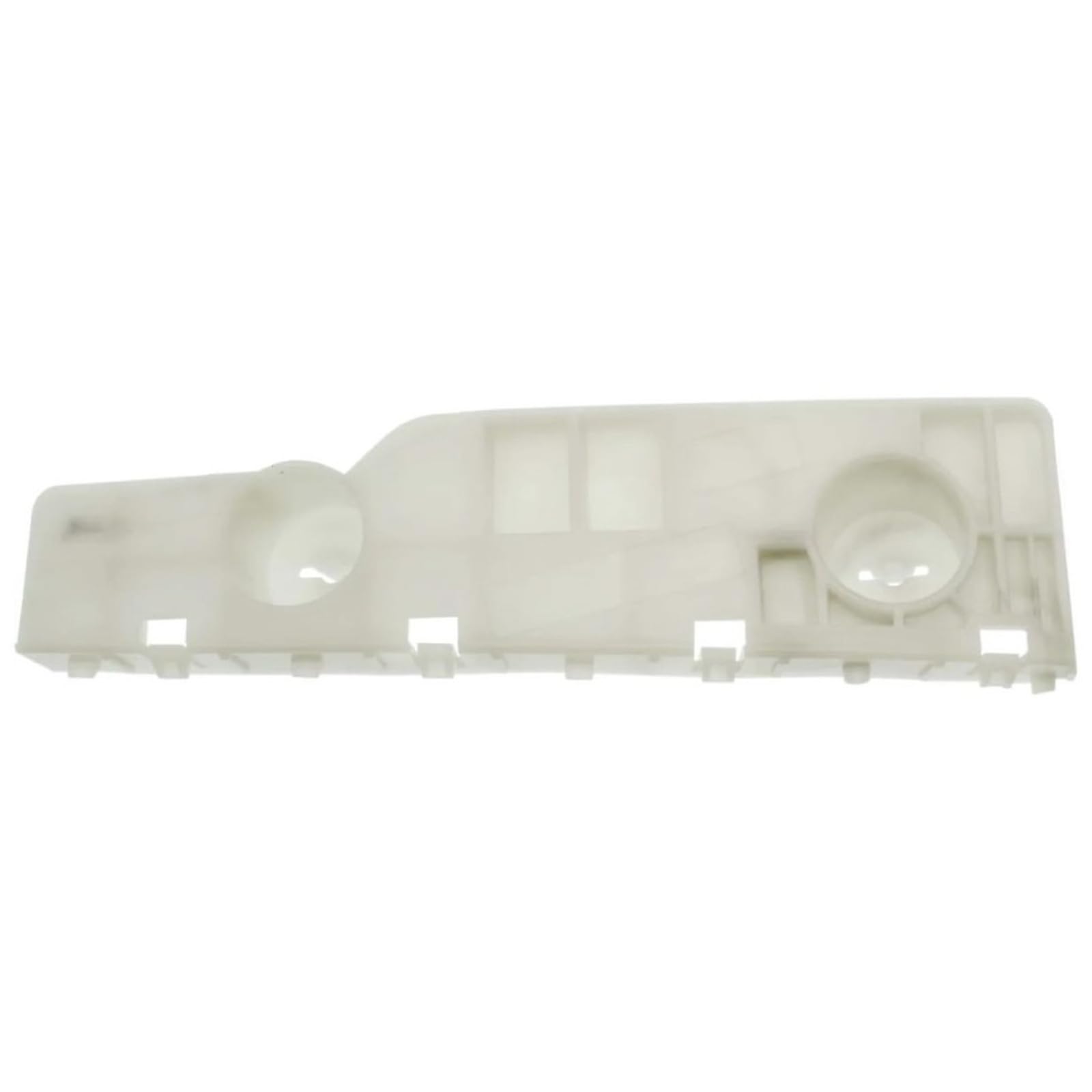 DAT AUTO PARTS Front Left Driver Side Outer Bumper Cover Bracket, Fits 2017-2020 Nissan Armada, White PP Plastic Textured Finish, NI1042110 622211LB0A