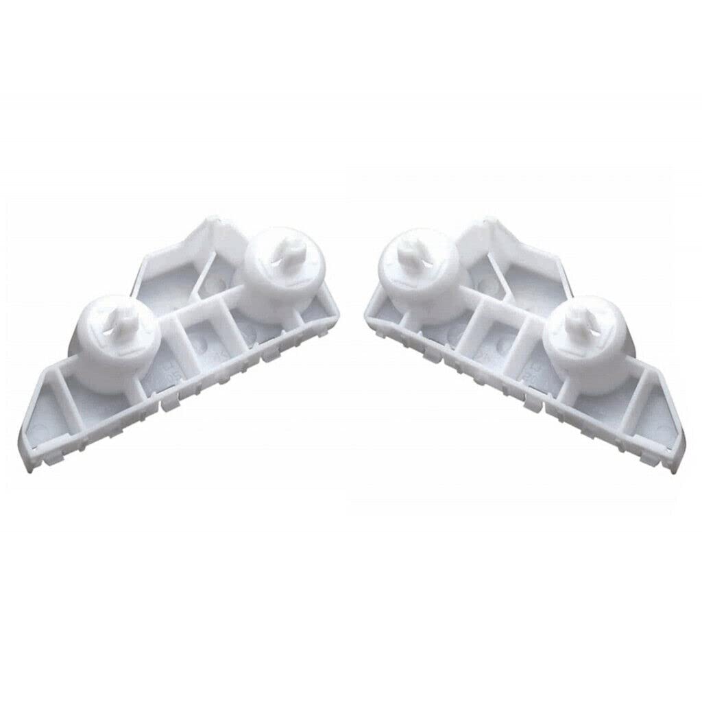 DAT AUTO PARTS Front Left Driver, Right Passenger Side Lower Bumper Cover Bracket Pair Set of 2 Replacement For 2013-2015 Nissan Altima White Textu...