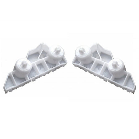 DAT AUTO PARTS Front Left Driver, Right Passenger Side Lower Bumper Cover Bracket Pair Set of 2 Replacement For 2013-2015 Nissan Altima White Textu...