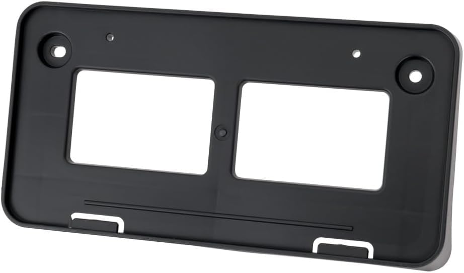 DAT AUTO PARTS Front Bumper License Plate Frame Tag Mounting Bracket Holder Cover Replacement for 2022-2024 Toyota Tundra Pickup Trucks 4WDRWD Blac...