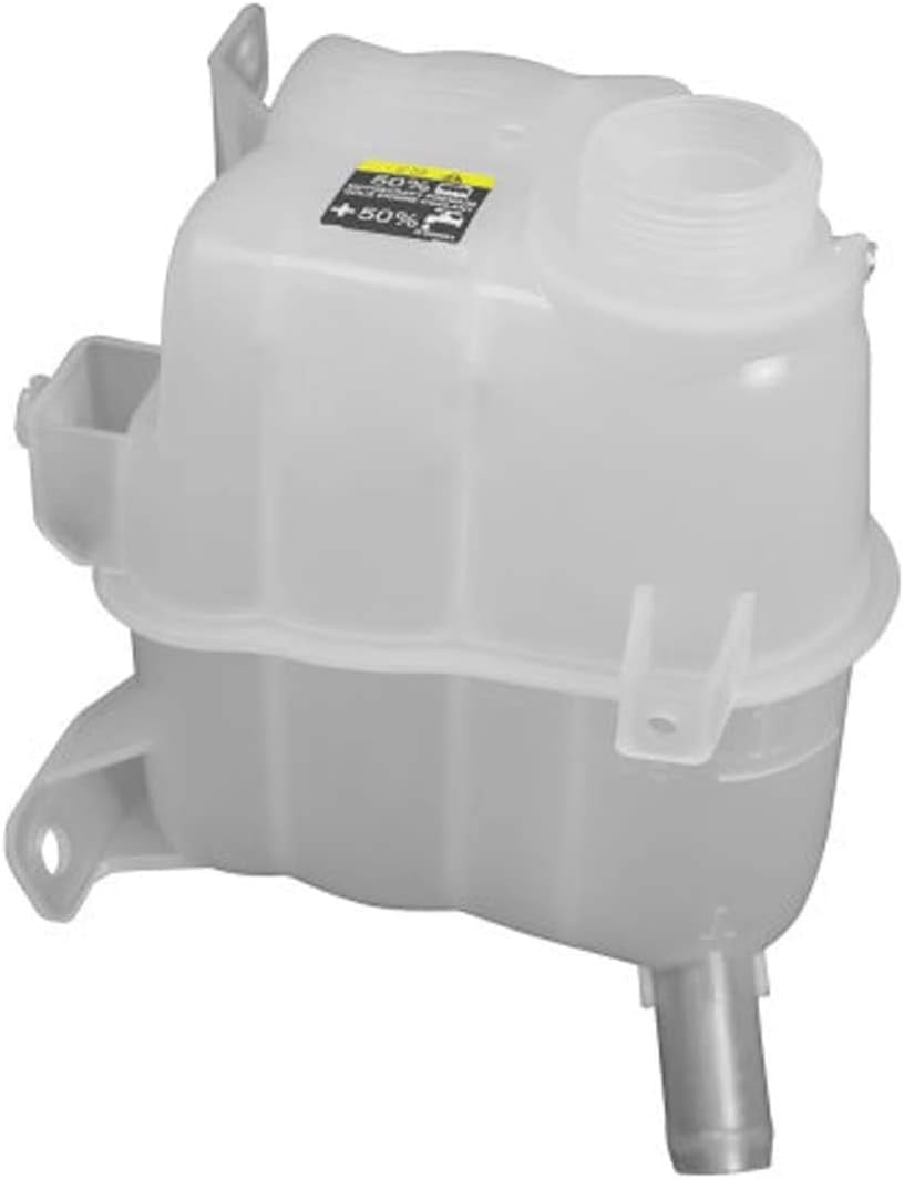 DAT AUTO PARTS Engine Coolant Recovery Bottle Overflow Reservoir Tank Only Replacement for 2009-2019 Ford Flex 2010-2019 Lincoln MKT White Textured...