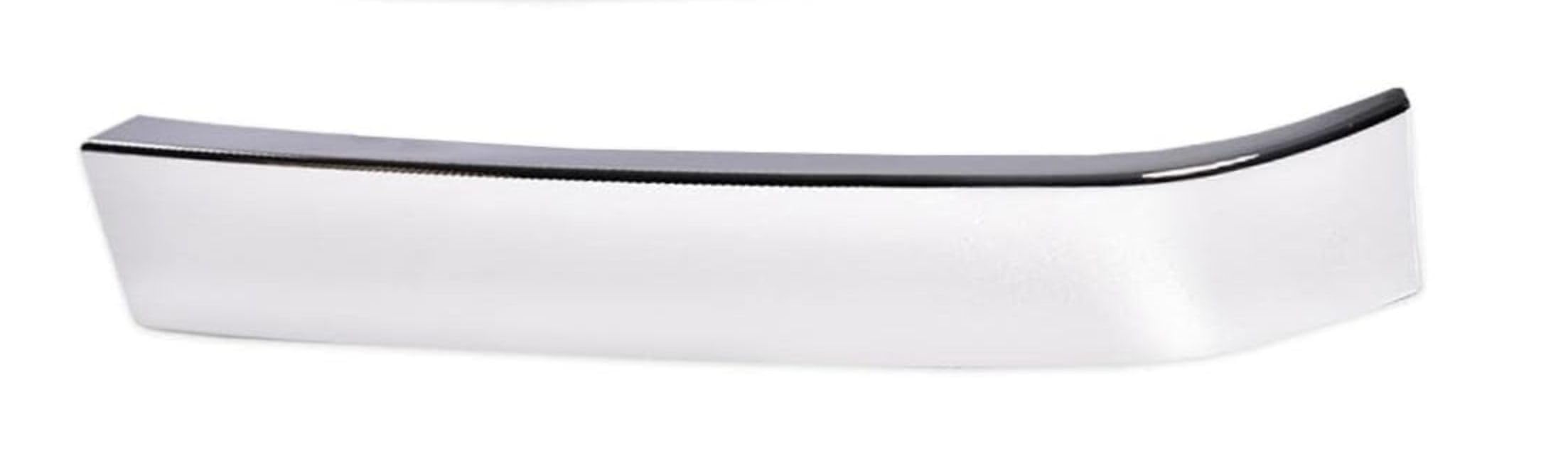 DAT AUTO PARTS Front Left Driver Side Bumper Grille Molding Split Center Bar Outer Wing Replacement For 2003 2004 2005 2006 Chevy Silverado 1500 35...