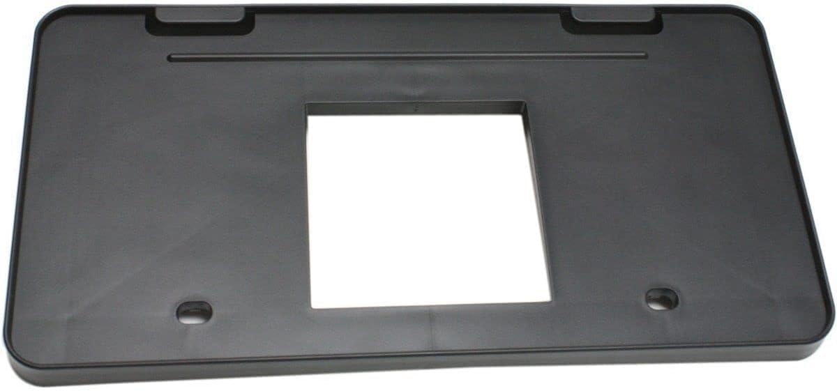 DAT AUTO PARTS Front License Plate Bracket Tag Holder Frame Replacement for 2011 - 2017 Toyota Sienna Black Textured Made of Plastic TO1068119 7510...