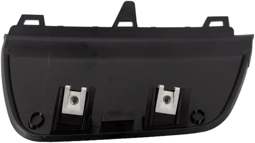 Front Driver Side Bumper Tow Hook Cover Fits 2021-2023 Ford F150 Black Textured FO1029114 ML3Z17C755BA