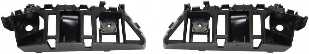 DAT AUTO PARTS Front Right Passenger & Left Driver Outer Bumper Cover Guide Bracket Set Replacement For 2012-2017 Volkswagen Tiguan Black Textured ...