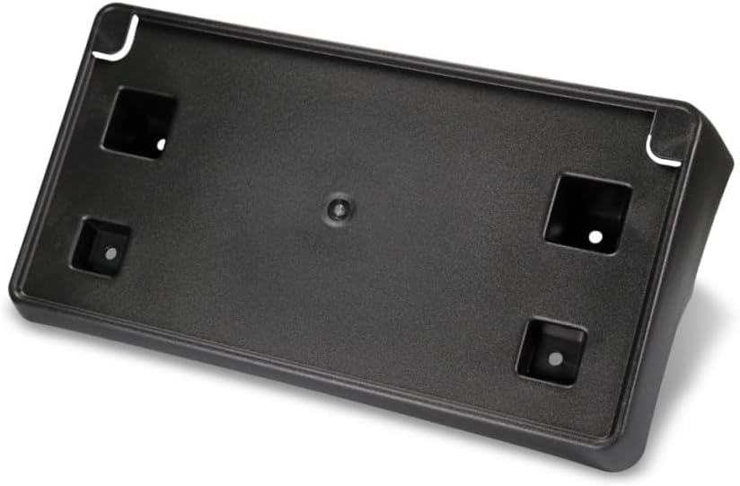 DAT AUTO PARTS Front Bumper License Plate Frame Tag Mounting Bracket Holder Replacement for 2021-2025 Dodge Durango Black Textured Plastic CH106816...