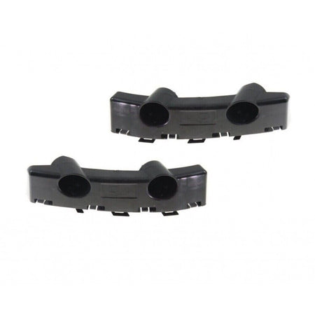 DAT AUTO PARTS Front Right Passenger Left Driver Side Upper Bumper Cover Bracket Pair Set Of 2 Replacement For 2015 - 2018 Nissan Murano Black Smoo...