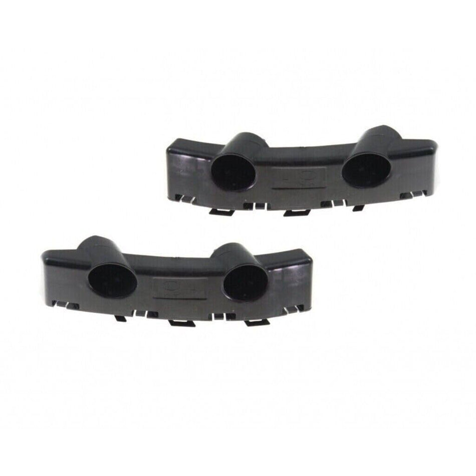 DAT AUTO PARTS Front Right Passenger Left Driver Side Upper Bumper Cover Bracket Pair Set Of 2 Replacement For 2015 - 2018 Nissan Murano Black Smoo...
