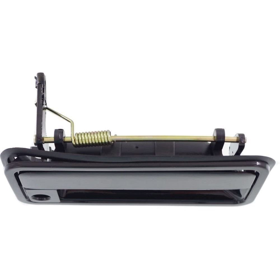 Front Passenger Side Exterior Door Handle Fits 1988-2000 Chevy C K Blazer Suburban Tahoe Black Smooth GM1311132