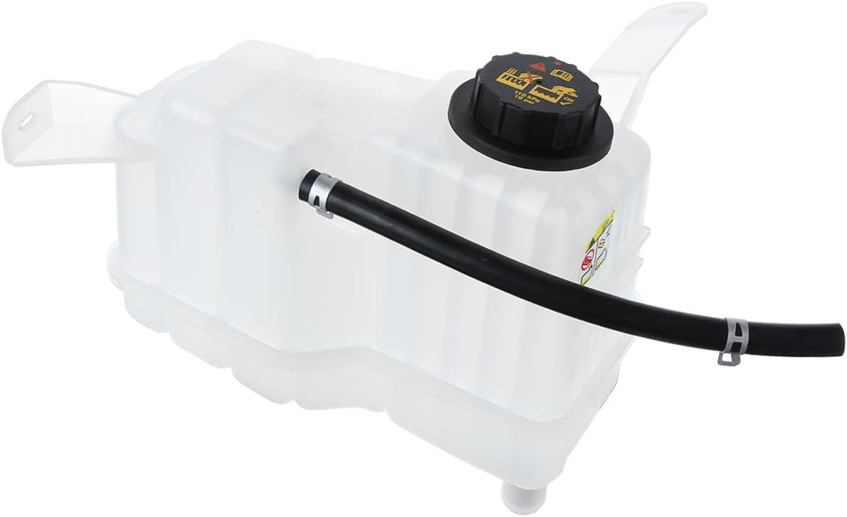Coolant Recovery Bottle Overflow Reservoir Tank With Cap Replacement for 1997-2003 Ford F150 Truck 2004 Heritage 1997-2004 Expedition 1998-2002 Lin...