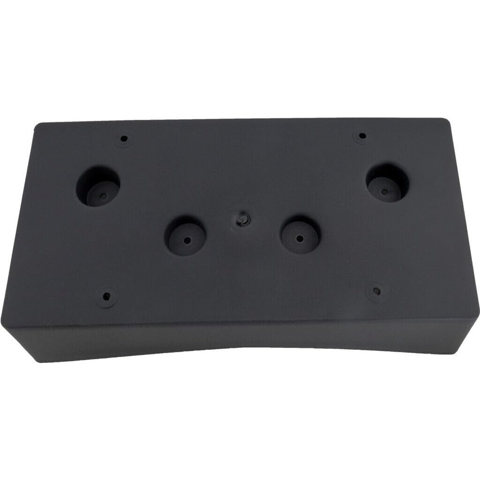 DAT AUTO PARTS Front Bumper License Plate Frame Tag Mounting Bracket Holder Replacement for 2008 - 2012 Buick Enclave Black Textured Plastic GM1068...