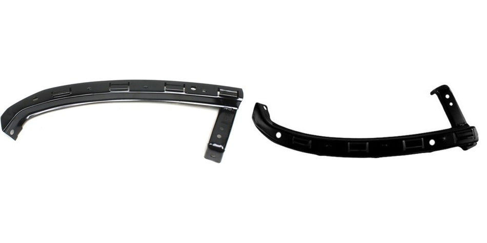 DAT AUTO PARTS Front Left Driver & Right Passenger Side Bumper Cover Bracket Replacement For 2001 - 2003 Honda Civic Coupe And 4DR Sedan Models Bla...