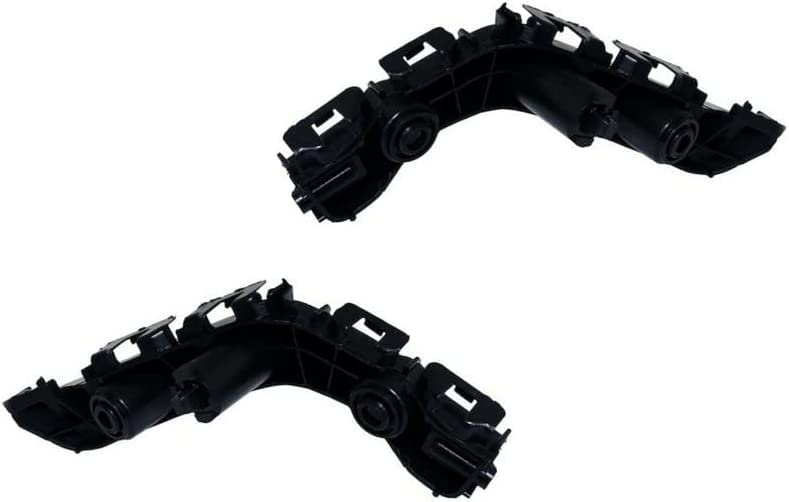 Front Left Driver & Right Passenger Set Of 2 Bumper Cover Support Bracket Mounting Retainer Brace Pair Replacement For 2011 2012 2013 Jeep Grand Ch...