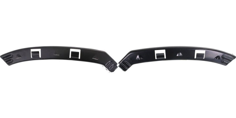 DAT AUTO PARTS Front Left Driver & Right Passenger Side Inner Bumper Cover Bracket Retainer Set of 2 Replacement for 2011-2014 Hyundai Elantra Blac...