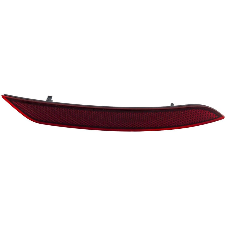 DAT AUTO PARTS Rear Right Passenger Side Bumper Cover Marker Light Reflector Lamp Insert Replacement For 2021-2024 Ford Mustang Mach E Red Plastic ...