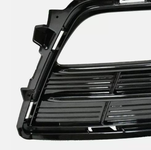 DAT AUTO PARTS Front Right Passenger Side Fog Light Bezel Cover Trim Molding Bumper Insert Replacement For 2017 2018 2019 Ford Fusion Sport Black T...