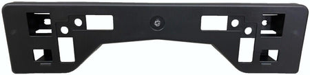 DAT AUTO PARTS Front Bumper License Plate Frame Tag Mounting Bracket Holder Cover Replacement for 2021-2022 Toyota Venza Black Textured PP Plastic ...