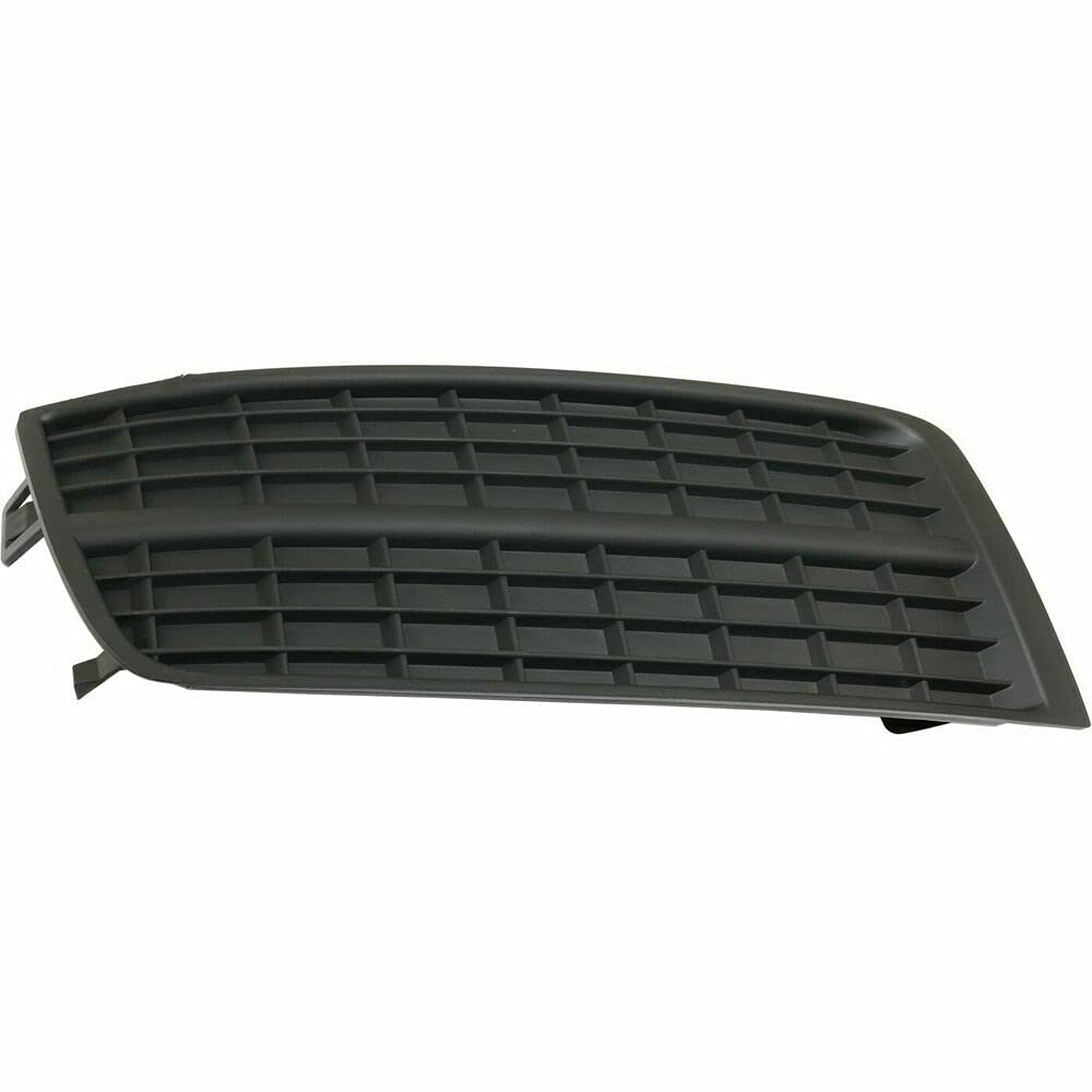 DAT AUTO PARTS Front Right Passenger Side Fog Light Hole Cover Grille Trim Molding Bumper Insert Replacement for 2010-2016 Cadillac SRX Black Textu...
