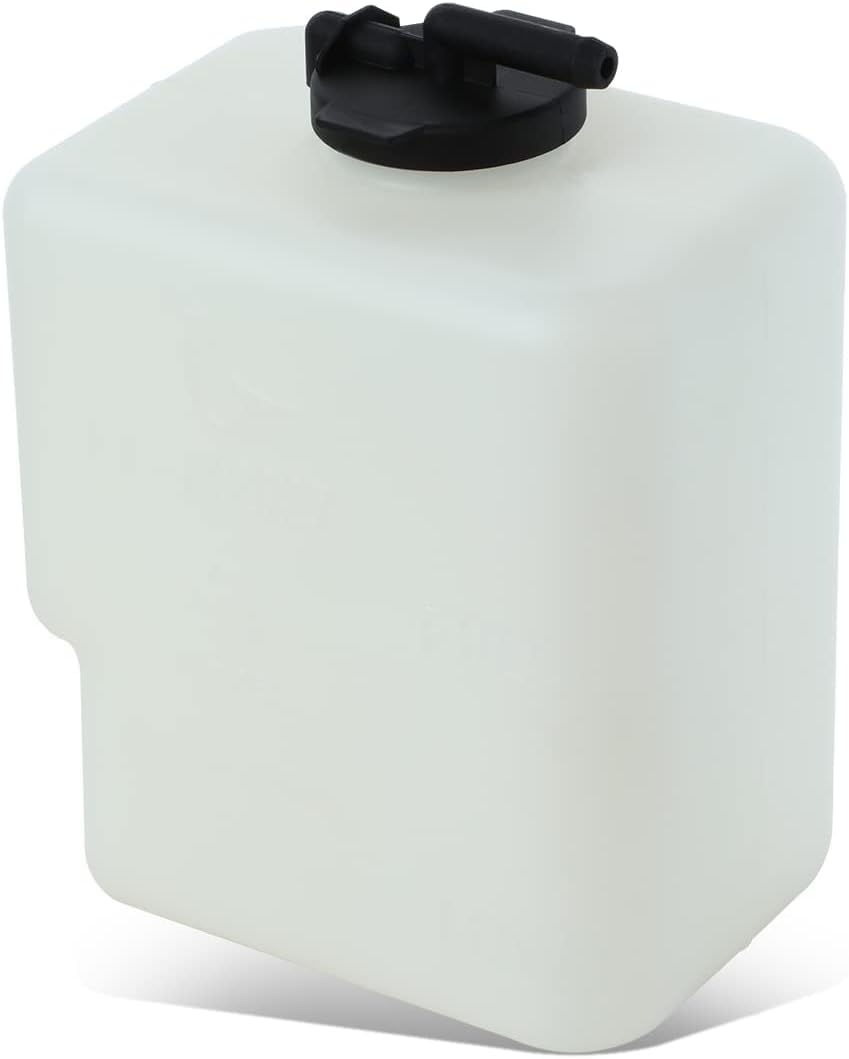 DAT AUTO PARTS Engine Coolant Recovery Bottle Overflow Reservoir Tank With Cap Replacement for 2000 2001 2002 2003 2004 Toyota Avalon White Texture...