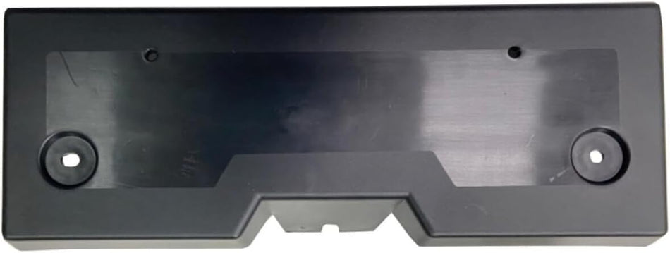DAT AUTO PARTS Front License Plate Bracket Frame Cover Tag Holder Replacement For 2021-2024 Nissan Kick Black Textured Made of PP Plastic NI1068157...
