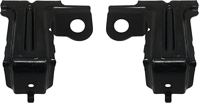 Front Driver & Passenger Set Of 2 Inner Bumper Support Mounting Bracket Reinforcement Replacement for 2019-2025 GMC Sierra 1500 & Chevy Silverado 1...