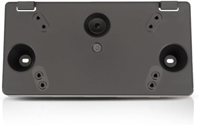 DAT AUTO PARTS Front Bumper License Plate Frame Tag Mounting Bracket Holder Replacement for 2020-2024 Ford Explorer ST and ST Line Black Textured P...