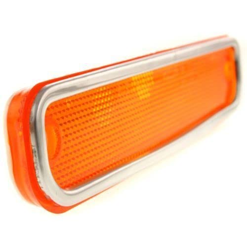 Front Right Passenger OR Driver side Side Reflector Parking Light Marker Lamp Replacement for 1973-1980 Chevy Blazer Suburban GMC Jimmy Pickup Oran...