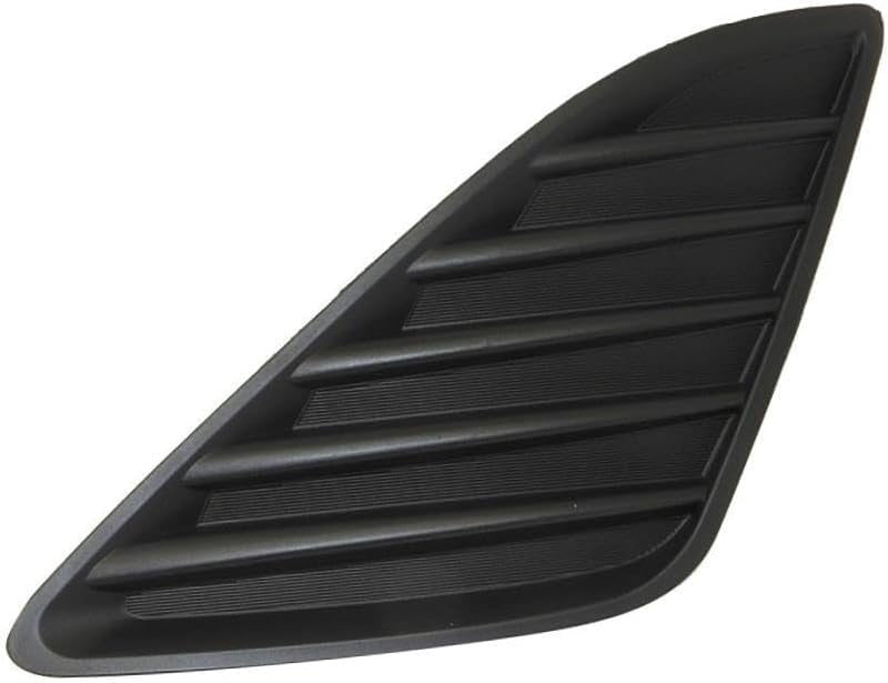 DAT AUTO PARTS Front Left Driver Side Bumper Fog Light Lamp Hole Cover Grille Molding Trim Replacement For 2012-2014 Toyota Camry Except SE Models ...