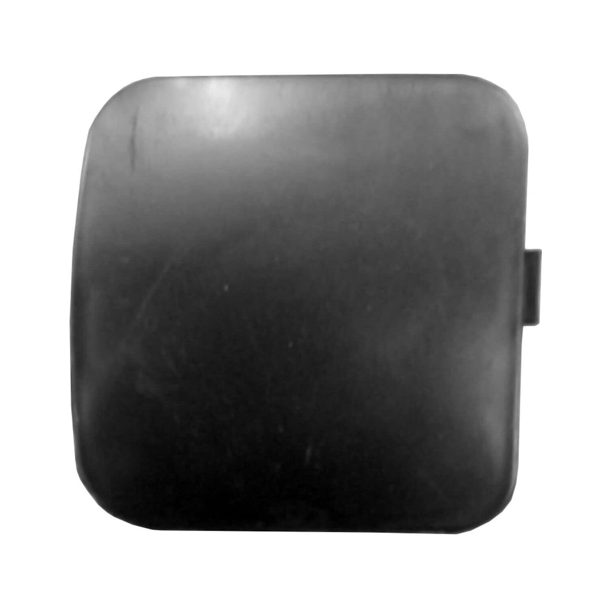 Front Right Passenger Side Bumper Tow Hook Eye Hole Cover Bracket Insert Replacement For 2009-2012 Toyota Rav4 Base and Sport Models Only Matte Bla...