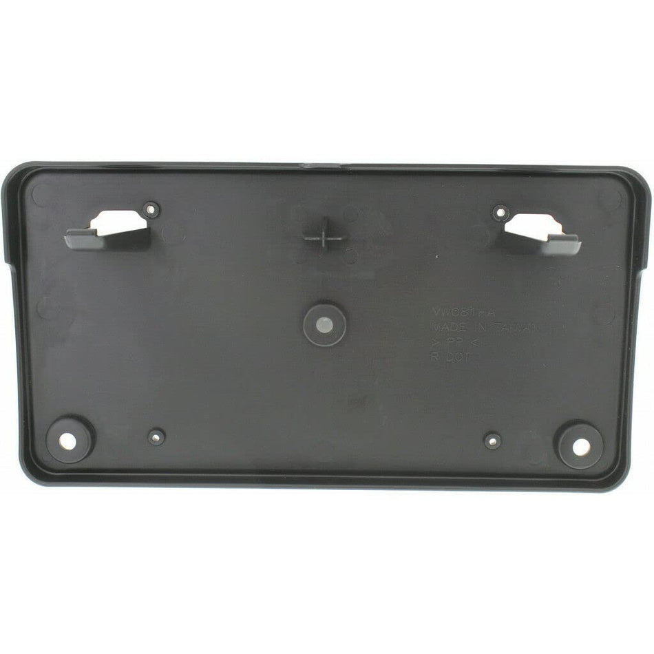 DAT AUTO PARTS Front Bumper License Plate Frame Tag Mounting Bracket Holder Cover Replacement for 2010-2014 Volkswagen Jetta Wagon or Golf Except R...