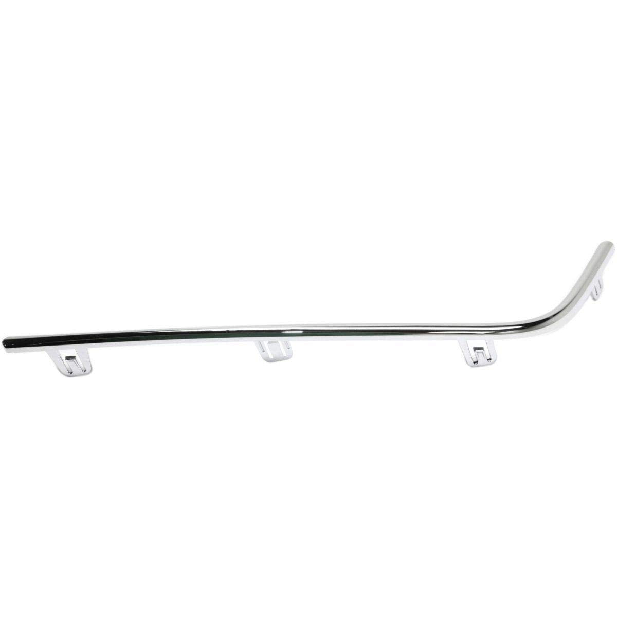 DAT AUTO PARTS DRIVER SIDE FRONT BUMPER GRILLE LOWER MOLDING REPLACEMENT FOR 2012 - 2014 ACURA TL AC1038100