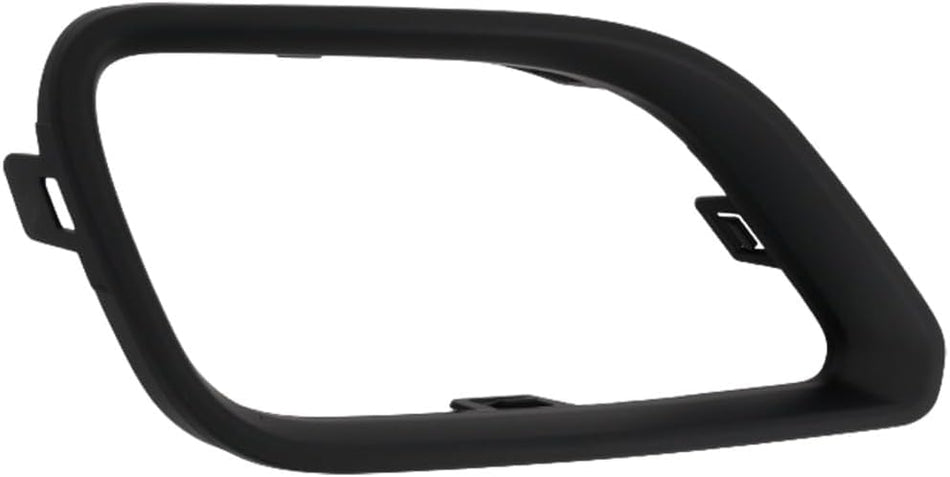 DAT AUTO PARTS Front Left Driver Side Fog Light Cover Trim Bezel Replacement For 2019-2023 Jeep Cherokee Except TrailHawk Black Paintable Textured ...
