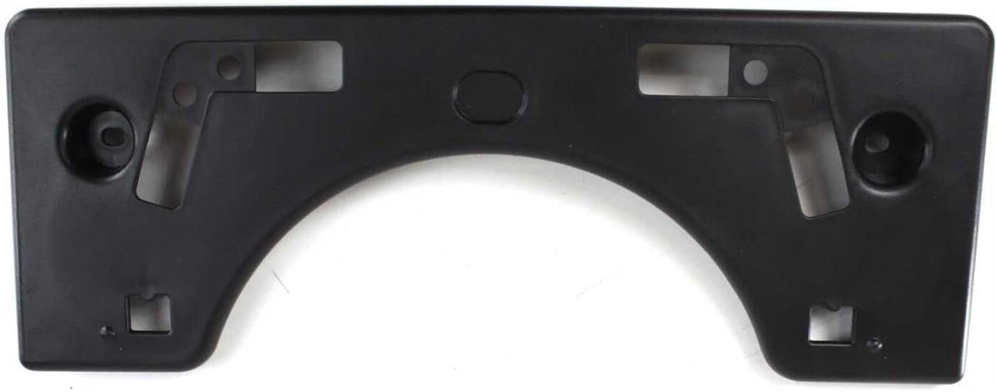 DAT AUTO PARTS Front Bumper License Plate Frame Tag Mounting Bracket Holder Replacement for 2004-2009 Toyota Prius Black Textured Plastic TO1068106...