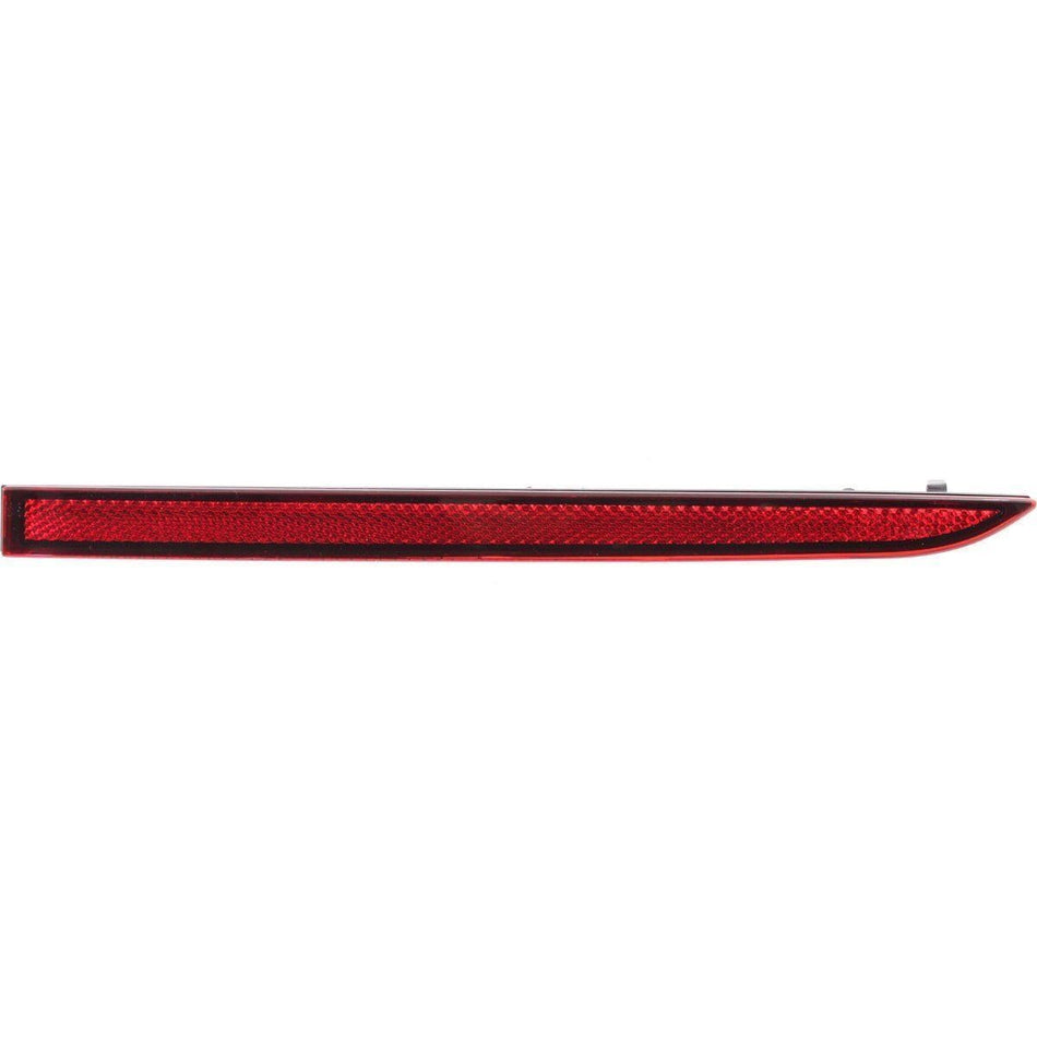 DAT AUTO PARTS Rear Right Passenger Side Bumper Cover Marker Light Reflector Lamp Insert Replacement For 2015-2018 Ford Edge Red Plastic Lens FO118...