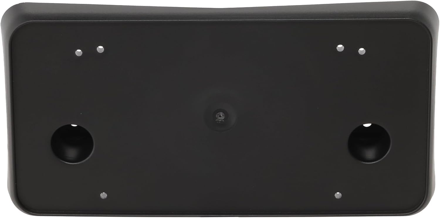 Front Bumper Cover License Plate Frame Tag Mounting Bracket Holder Replacement for 2022-2025 Chevrolet 1500 LT WorkTruck Custom Models Black Textur...