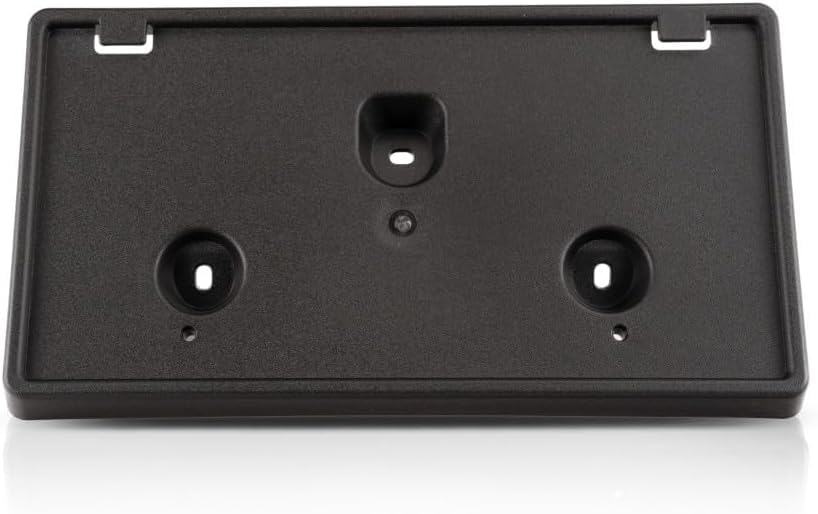 DAT AUTO PARTS Front Bumper License Plate Frame Tag Mounting Bracket Holder Replacement for 2022-2024 Ford Mustang Mach E Models Except GT Black Te...
