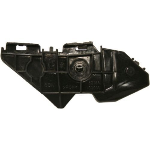 Rear Inner Bumper Cover Support Bracket Retainer Fits 2009-2013 Toyota Corolla Driver and Passenger Side Black Textured TO1166117 TO1167117