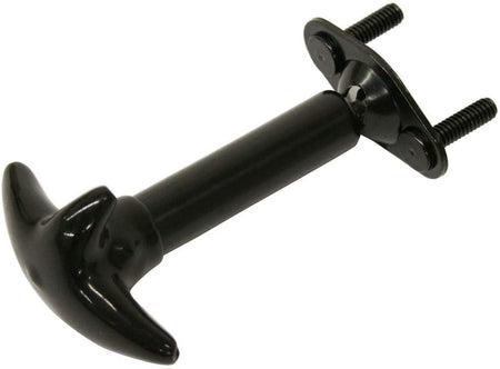 DAT AUTO PARTS Right Passenger Hood Latch Bracket Catch Lock Replacement for 1987-1995 Jeep WRANGLER/SAHARA Black Smooth Metal CH1234103 / 55009428...