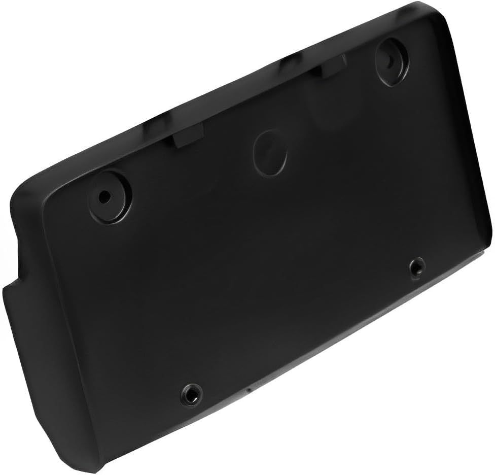 DAT AUTO PARTS Front Bumper License Plate Bracket Frame Cover Tag Holder Replacement for 2006-2013 Chevrolet Impala and 2014-2016 Impala Limited Bl...
