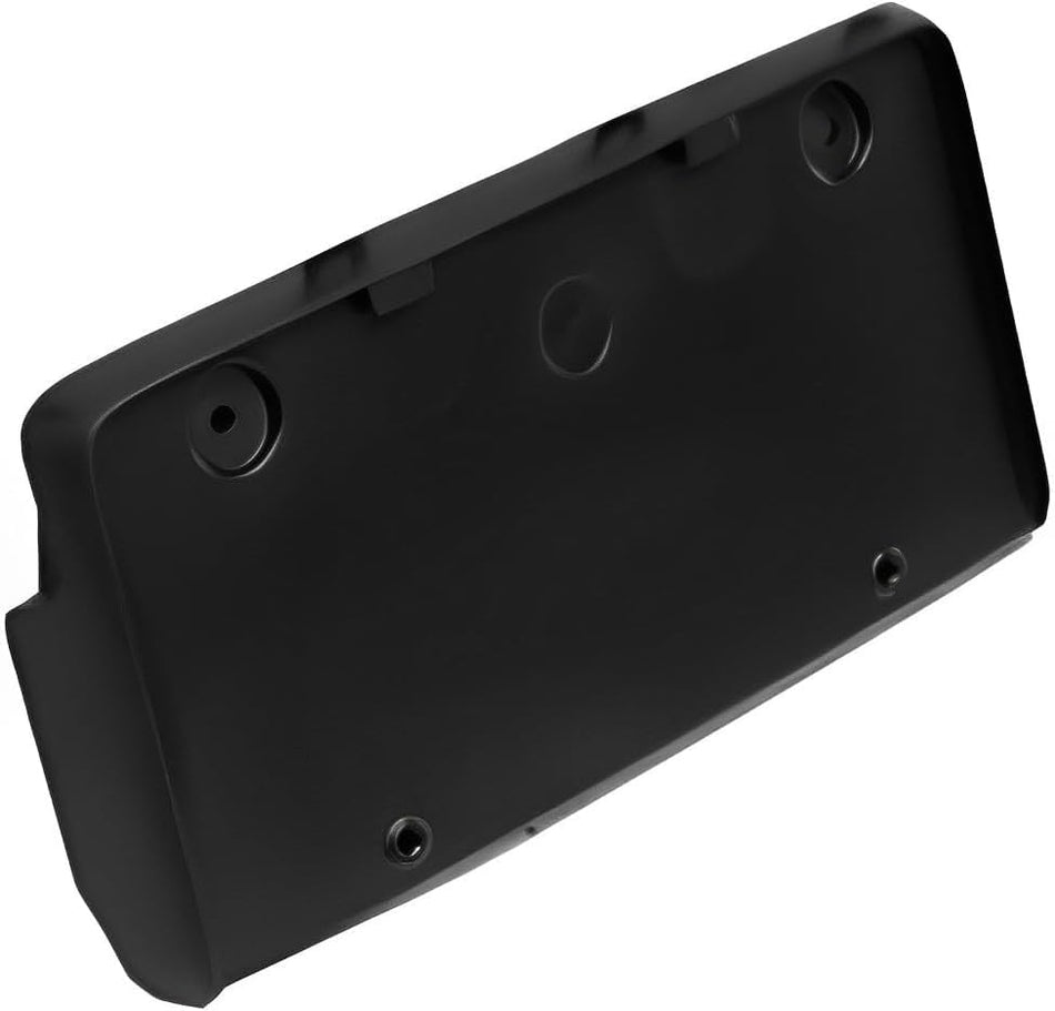 DAT AUTO PARTS Front Bumper License Plate Bracket Frame Cover Tag Holder Replacement for 2006-2013 Chevrolet Impala and 2014-2016 Impala Limited Bl...