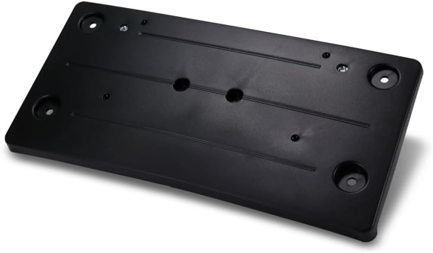 DAT AUTO PARTS Front Bumper License Plate Bracket Replacement for 2012-2015 BMW 3 SERIES Sedan Models Without M Package 320i / 328i / 335i Black Te...