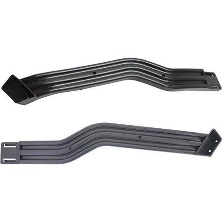 Front Left Driver & Right Passenger Set Of 2 Bumper Cover Vertical Bracket Mount Retainer Pair Replacement For 2007 2008 2009 2010 Lincoln MKX & Fo...